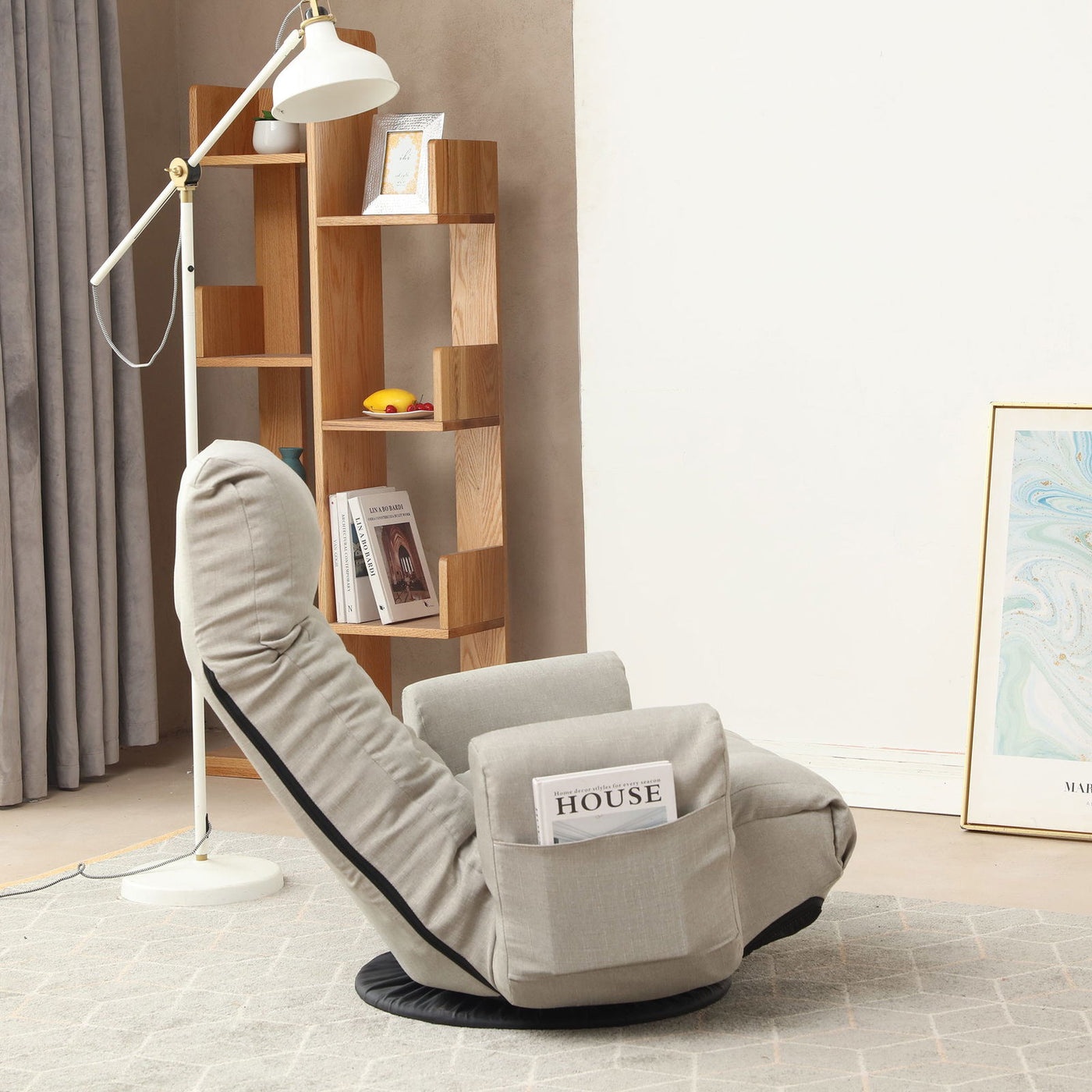 360 Degree Adjustable Rotatable Sofa Lounger