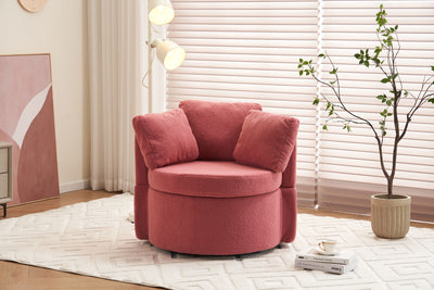 Cozy Round Storage Chair