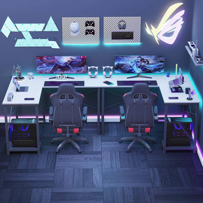 L-Shaped Gaming Desk