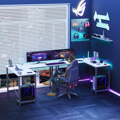 L-Shaped Gaming Desk