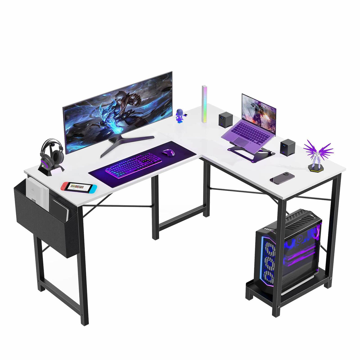 L-Shaped Gaming Desk