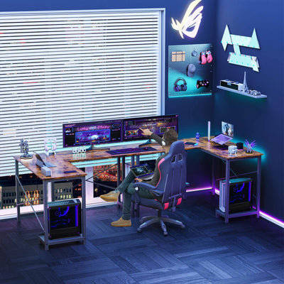 L-Shaped Gaming Desk