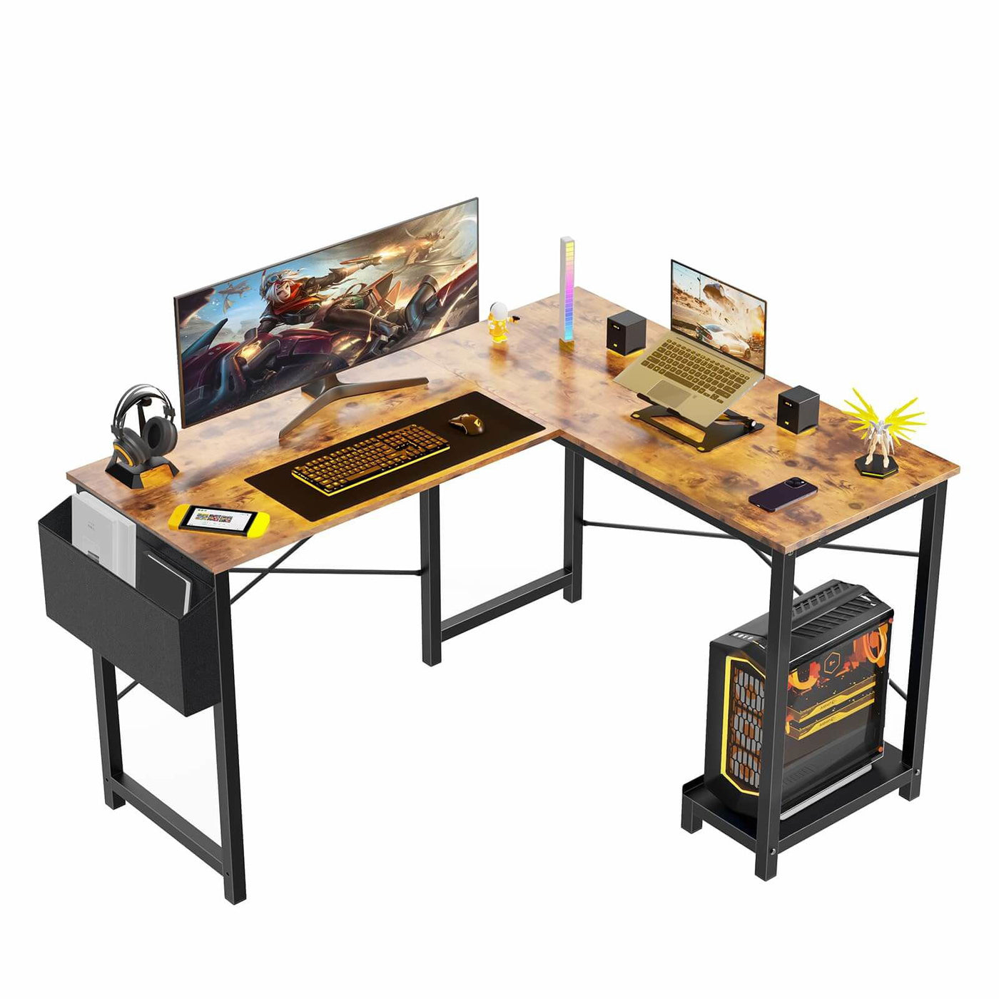 L-Shaped Gaming Desk