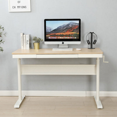 Logicfox Hand Crank Standing Desk