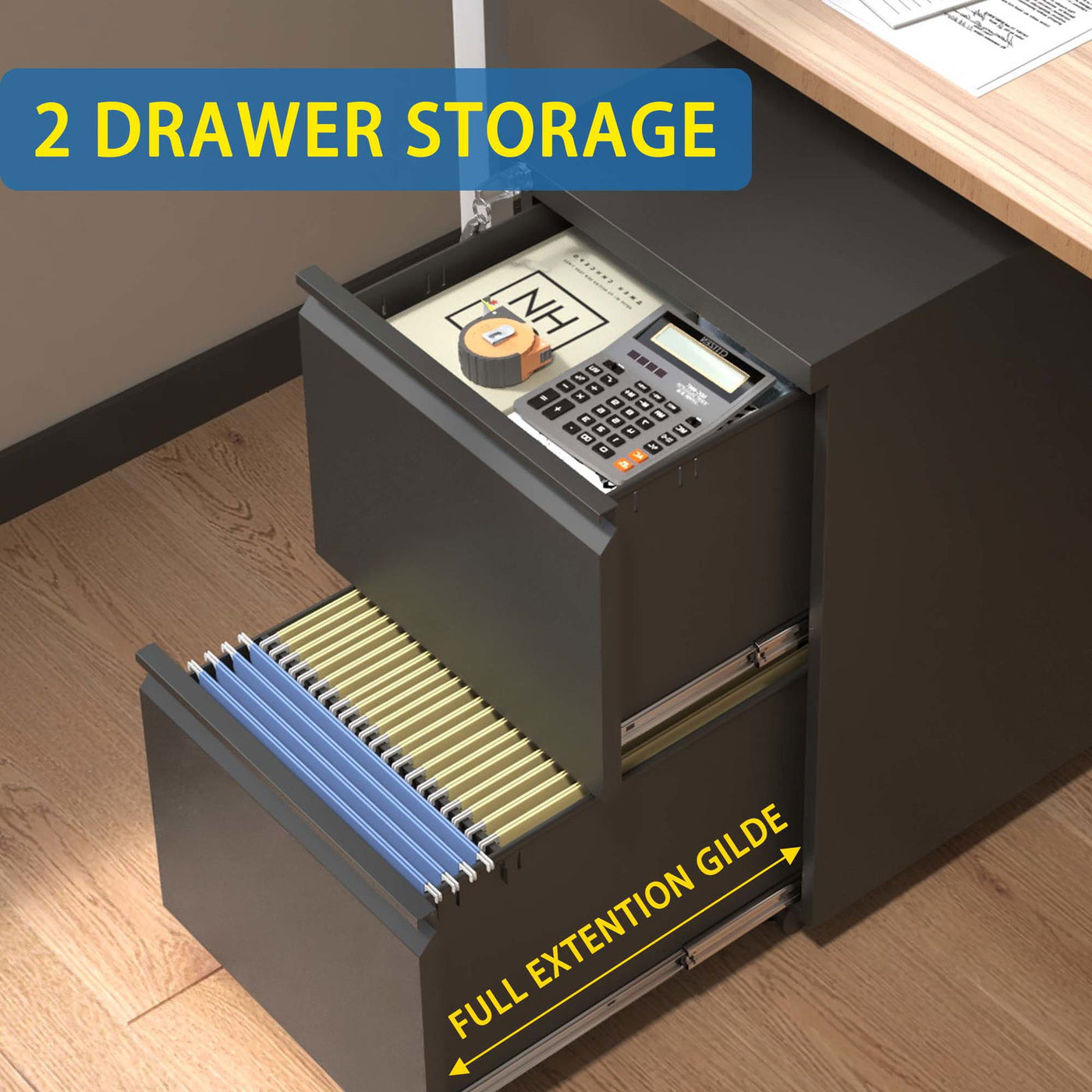 Mobile File Cabinet Secure Lock