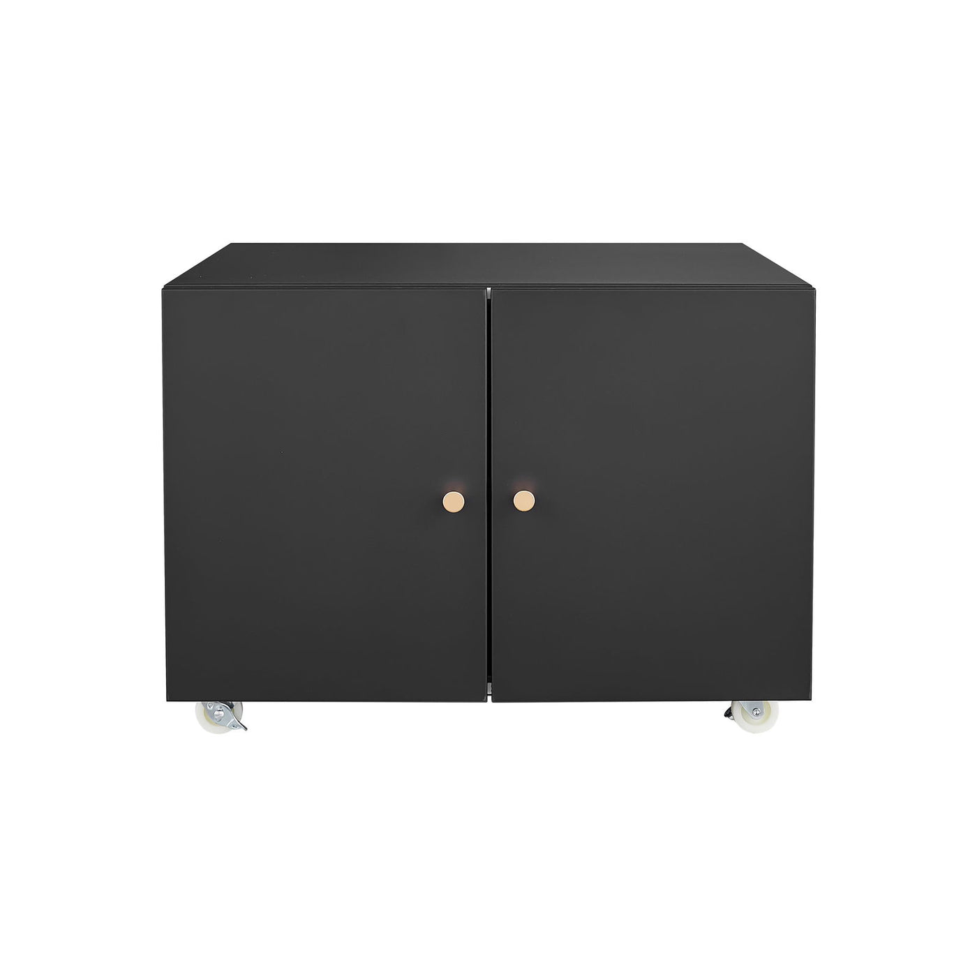 Mobile Office Storage Cabinet with Wheels