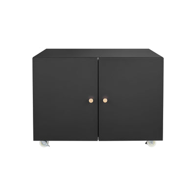 Mobile Office Storage Cabinet with Wheels