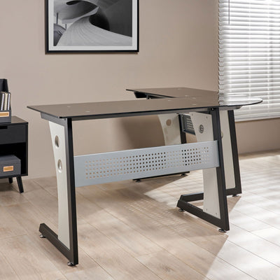 Sleek U-Shaped Desk