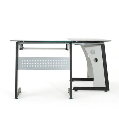 Sleek U-Shaped Desk