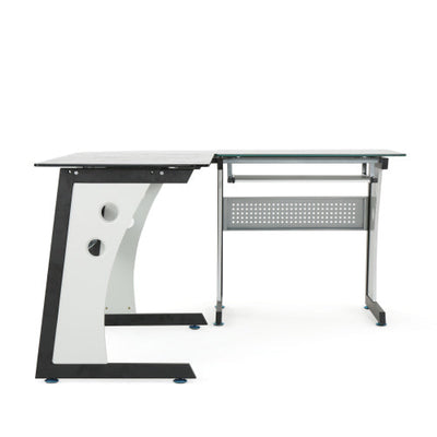 Sleek U-Shaped Desk