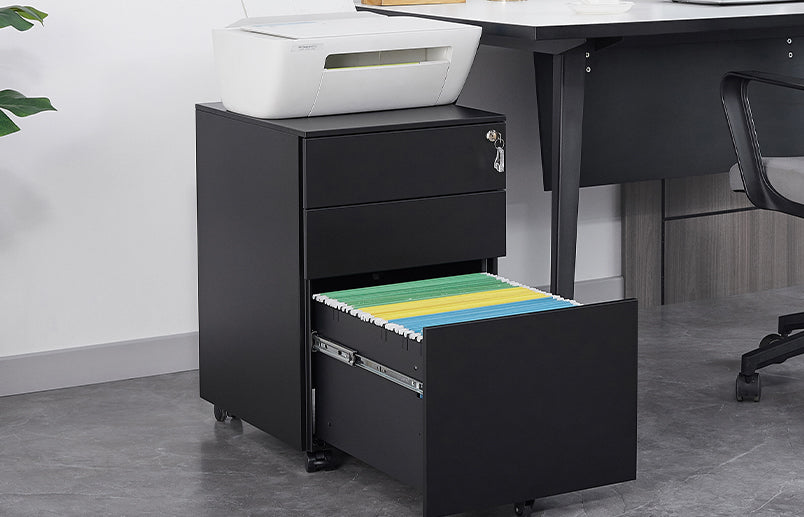 Modern Mobile File Cabinet